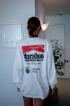 ( BLACK / WHITE ) MARATHON LONG SLEEVE