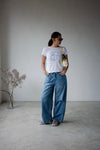 ( MINT / WHITE ) LEMON TEE