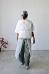 WHITE BALLON DOWN VEST