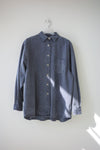 WASHED BLUE OVERSIZED DENIM SHIRT ( PRE ORDER )