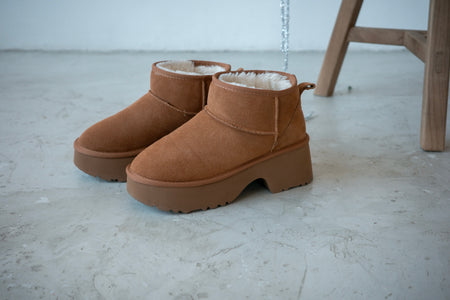 ( 4 COLOURS ) WOOL HEIGHTS BOOTS ( PRE ORDER )