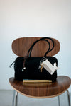 BLACK SUEDE BOSTON BAG 🌟BEST BUY🌟 *LAST ONE*