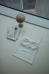 ( BLACK / WHITE ) LOW BACK CAMI WITH PAD ( PRE ORDER )