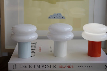 ( 4 COLOURS ) SNOWMAN 8 MINI PORTABLE LAMP