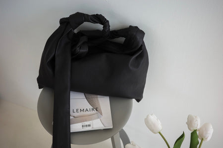 CHARCOAL TWISTED BAG *LAST 2*