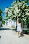 ( ICY BLUE / LAVENDER ) TOWEL BEACH DRESS 🌟BEST BUY🌟 *LAST 2*