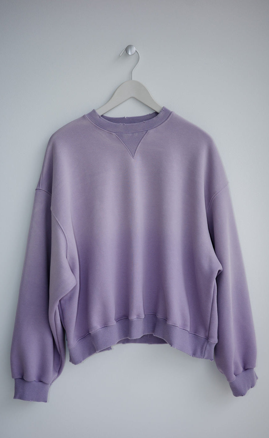 ( NAVY / LAVENDER ) GOOD FIT FADED WASHED SWEATSHIRT ⭐️BEST BUY⭐️ *LAST 2*