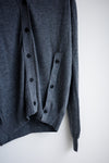 GREY DOUBLE BUTTON CARDIGAN *LAST ONE*