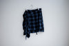 BLUE CHECKERED WRAP SKIRT *LAST 2*