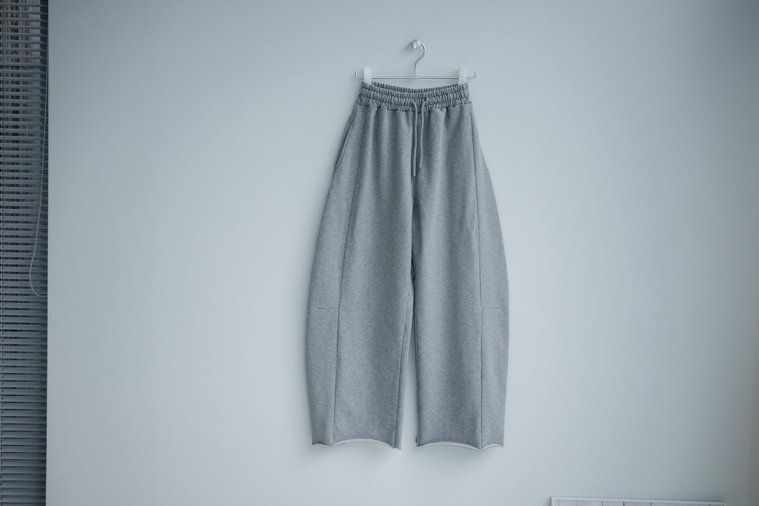 ( BLACK / GREY ) 3D CURVED TRACK PANTS *LAST ONE*