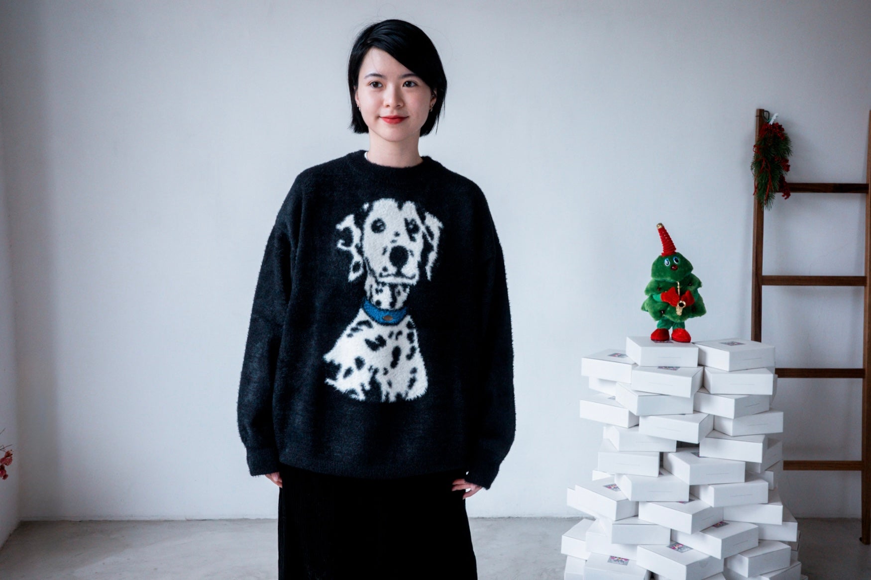 EXTRA TENDER DALMATIAN KNIT *LAST ONE*