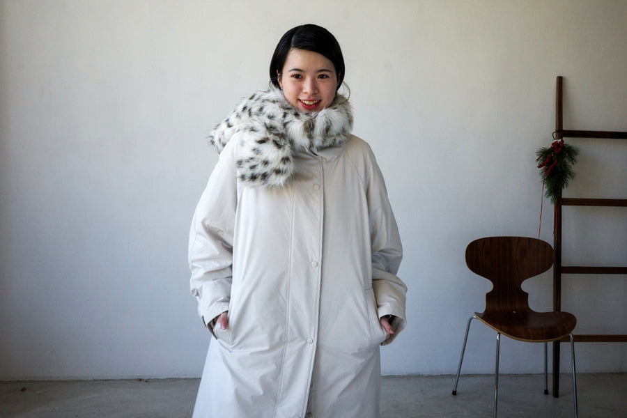 SNOW LEOPARD SCARF *LAST ONE*