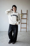 ( OAT / NAVY ) ST MARY'S COLLAGE SWEATSHIRT *LAST 3*
