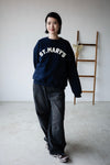 ( OAT / NAVY ) ST MARY'S COLLAGE SWEATSHIRT *LAST 3*