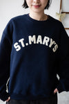 ( OAT / NAVY ) ST MARY'S COLLAGE SWEATSHIRT *LAST 3*