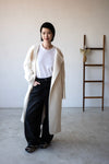 HANDMADE IVORY ALPACA WOOL COAT *LAST ONE*