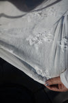 IVORY EMBROIDERY FLOWER MESHED SET *LAST 2*