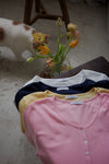 ( 4 COLORS ) DAILY WASHED COTTON HENLEY TEE ✨BEST BUY✨ *LAST 2*