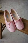 ( 3 COLOURS ) CROC EFFECT BALLET FLATS ( PRE ORDER )