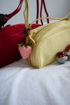 ( 3 COLOURS ) STRAWBERRY BAG CHARM