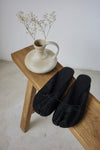 ( RED / BLACK ) TABI MESHED MULES ( PRE ORDER )