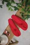 ( RED / BLACK ) TABI MESHED MULES ( PRE ORDER )