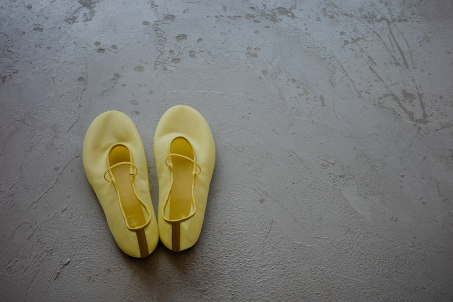 ( YELLOW / NUDE ) MESH MARYJANE ( PRE ORDER )