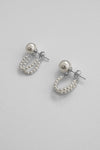 (MONDAY EDITION) MOONLIT LOOPS PEARL EARRINGS