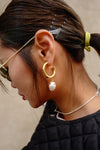 GOLD PEARL EARRING *LAST ONE*