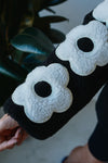 ( GRASS / BLACK ) FLOWER FLEECE JACKET *BEST BUY*